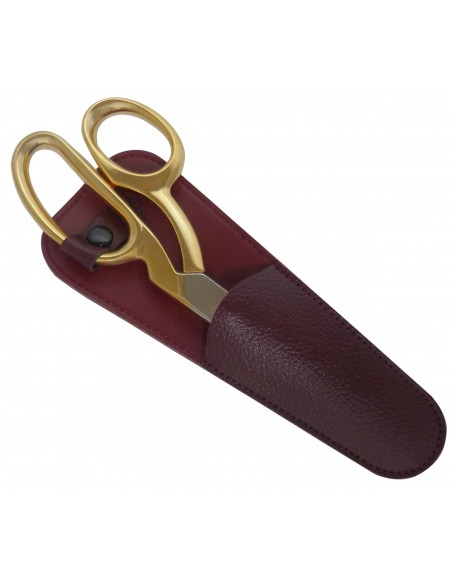 Stoffschere Vergoldet 20 cm mit Scheide Made in Italy | Tenartis Shop