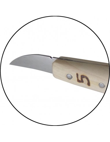 Chip Wood Carving Knife Blade Type 5 - Codega Made in Italy