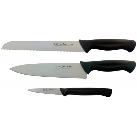 Set 3 Coltelli Cucina Essential