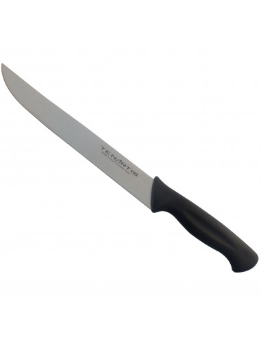 Tenartis 410 Coltello Da Barbecue Per Carne Cotta E Cruda, Lama In Acciaio Inox 19 Cm, Manico In Polipropilene, Made In Italy, Con Custodia In PVC