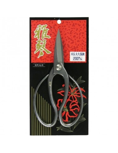 Forbici Bonsai in Acciaio Inox 20 cm - Gakin 7002 ade in Japan