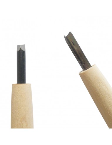 Juego de 5 Cuchillo y Gubias para Madera Carvy Japan | Tenartis