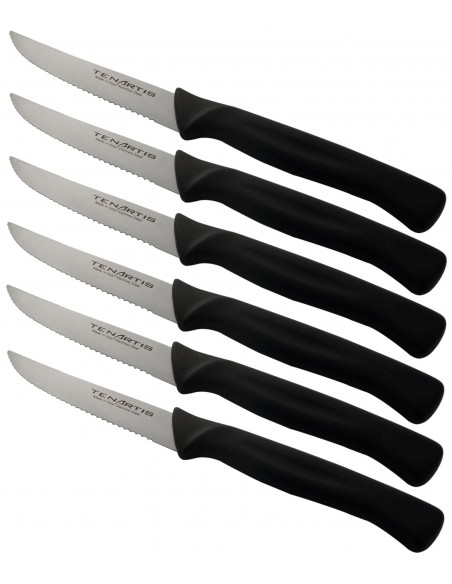 Set de 6 Couteaux à Steak | Tenartis Vente en Ligne