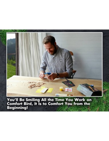BeaverCraft Comfort Bird Carving Kit DIY01 | Tenartis Shop