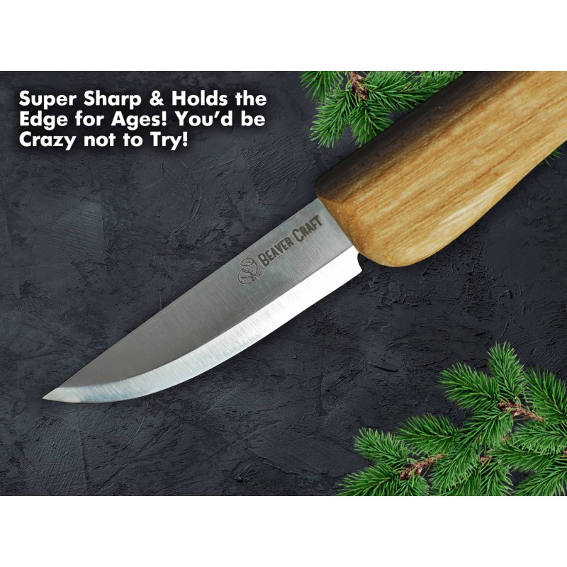 BeaverCraft Comfort Bird Carving Kit DIY01 Tenartis Shop