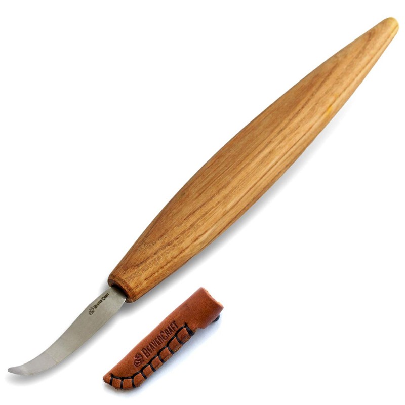 Open Curve Spoon Carving Knife BeaverCraft SK4S