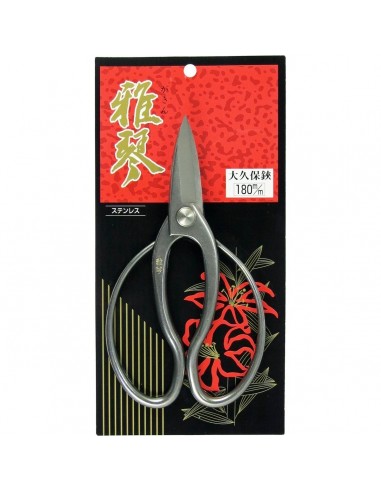 Tijeras Bonsai en Acero Inox 18 cm - Gakin 7001 Made in Japan