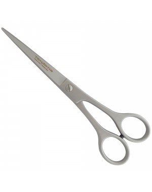 Professional Stainless Steel Pet Grooming Scissors 7 inch 18 cm with PVC Case - Tenartis Made in Italy