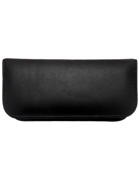 5-Piece Genuine Leather Manicure Set with Zipper - Tenartis Made in Italy