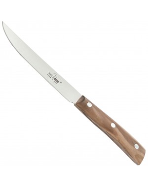 Steak Knife Iside Line with 12 cm/4.75 inch Blade and Olivewood Handle