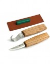 Set 2 pz. Coltello e Scavino per Intagliare il Legno - BeaverCraft S01