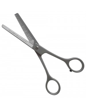 Stainless Steel Hair Thinning Scissors 16 cm/6.25 inch with PVC Case - Tenartis Made in Italy