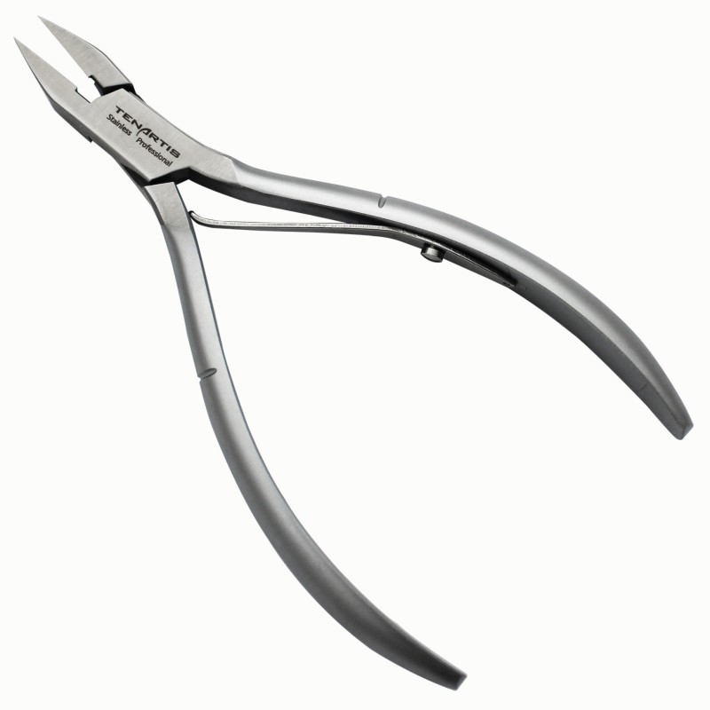 Professional Stainless Steel Ingrown Nail Nipper with PVC Case - Tenartis PRO