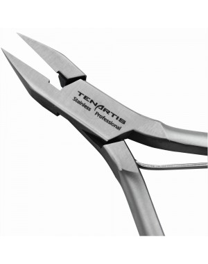 Tronchese Professionale in Acciaio Inox per Unghie Incarnite con Custodia in PVC - Tenartis Professional