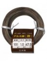 Bonsai Anodized Aluminium Wire 100 g 1,1 mm - Ishizaki Kenzan Made in Japan