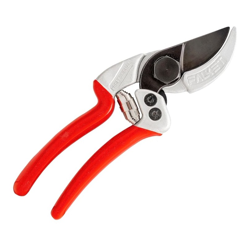 Forbici da Potatura Professionali con Taglio Battente Curvo 21 cm - Falket 2030 Made in Italy