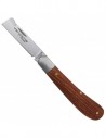 Cuchillo para Injertar en Acero Inox con Mango de Madera - Tenartis