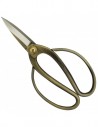 Tijeras Profesionales para Bonsai Bronce Martillado 18 cm - Tanabe S-153 Made in Japan