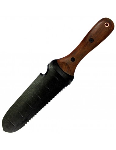 Cuchillo de Jardinería, Palita, Transplantador "Hori Hori" con Funda
