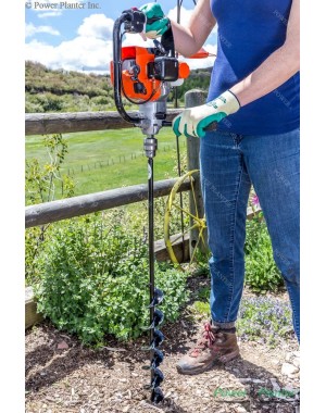 Trivella Professionale da Giardino per Trapano - Power Planter Made in USA