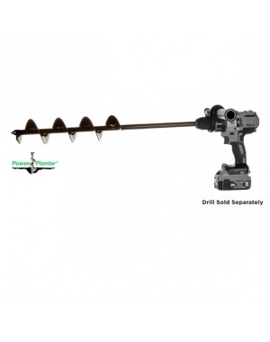 Trivella Professionale da Giardino per Trapano - Power Planter Made in USA