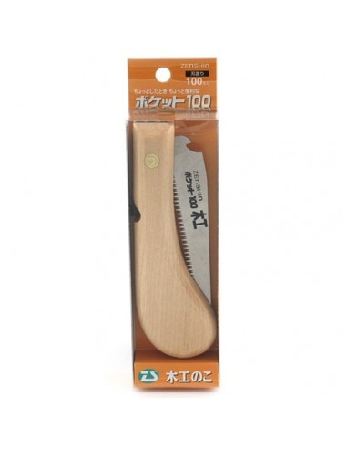 Scie Pliant Japonaise à Bois avec Lame 100 mm - Zenshin 631 Made in Japan