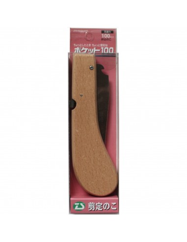 Sierra Japonesa Plegable para Podar con Hoja 100 mm - Zenshin 638 Made in Japan
