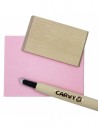 Panno e Tavoletta di Legno per Affilare Coltelli da Intaglio EZ-CARE - Michi Hamono Made in Japan