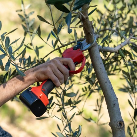 Professional Cordless Pruning Shear with Bypass Curved Blades - Falket 3040T E-Power