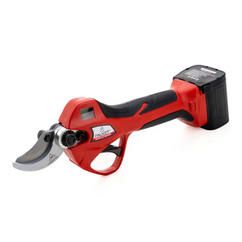 Forbici da Potatura a Batteria Professional Plus con Lama Curva a Taglio Passante - Falket 3040T E-Power