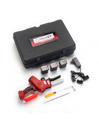 Motosierra Electrica Profesional para Ramas con Batería y Motor sin Escobillas 350 W - Falket 4000T E-Power