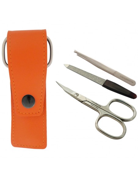 Set Manicura en Piel con Tijera Manicura, Pinza y Lima | Tenartis Shop