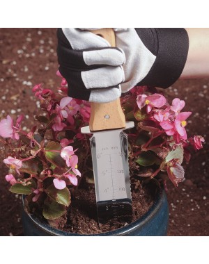 Hori-Hori Stainless Steel Japanese Trowel - Soil, Planting and Weeding Tool - Nisaku 802 Made in Japan