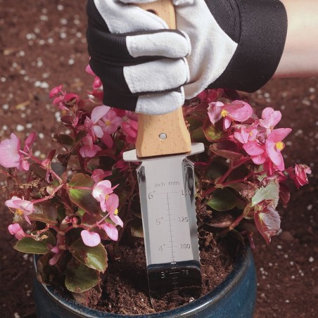 Hori-Hori Stainless Steel Japanese Trowel - Soil, Planting and Weeding Tool - Nisaku 802 Made in Japan