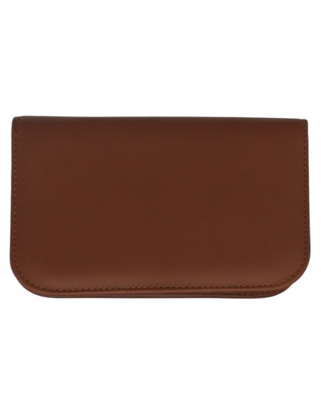 Set Manucure et Pedicure Professionnel 8 pièces Inox en Cuir avec Fermeture à Glissière - Tenartis Fabriqué en Italie