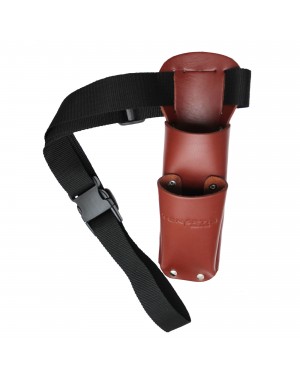 Leather Sheath for Secateurs and Pruning Saw with Belt - Tenartis Made in Italy