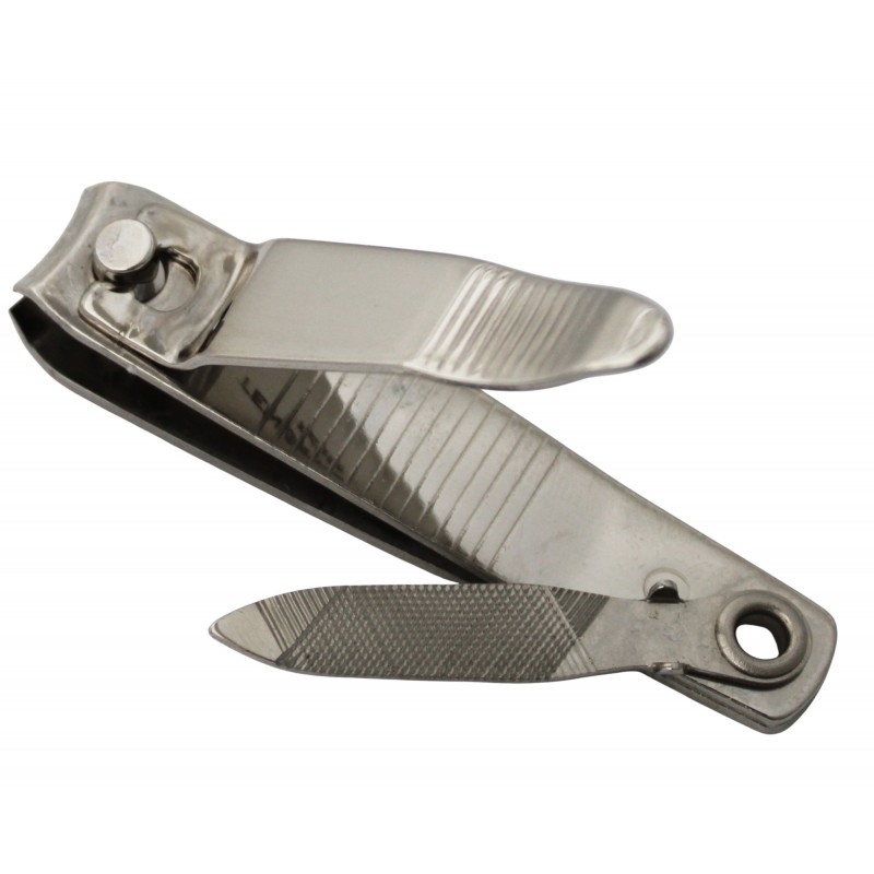 Cortauñas con Lima y Funda en PVC - Tenartis Made in Italy