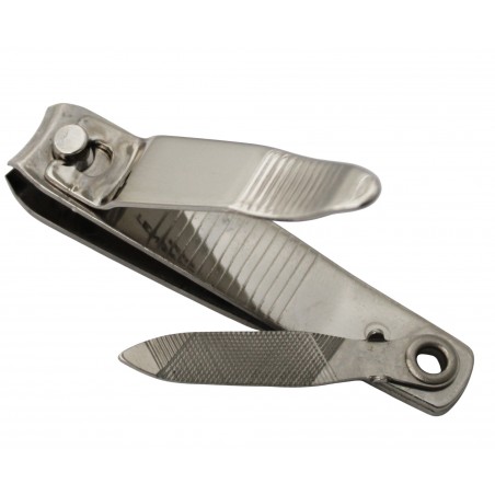 Nail Clipper with File and PVC Case - Tenartis Made in Italy