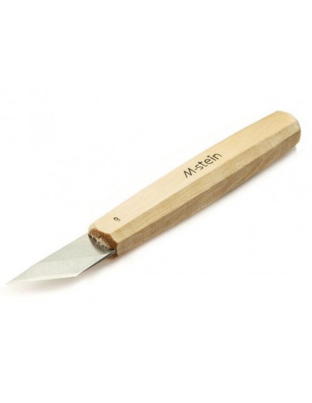 Couteau Professionnel pour Sculpture sur Bois - M-stein N9 Fabriqué en Slovaquie
