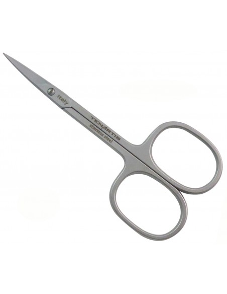 Forbici Manicure per Cuticole in Acciaio Inox con Custodia in PVC - Tenartis Made in Italy