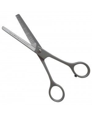 Stainless Steel Hair Thinning Scissors 16 cm/6.25 inch with PVC Case - Tenartis Made in Italy (Second Choice)
