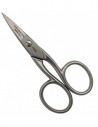 Ciseaux à Ongles en Acier Inoxydable avec Lames Courbes 9 cm avec Etui - Fabriqués en Italie