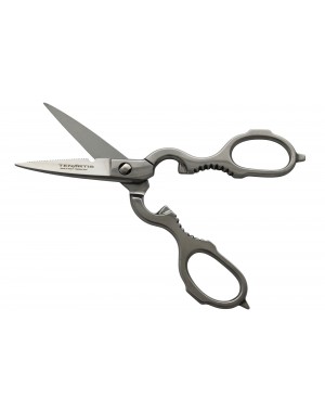 Forbici da Cucina Professionali in Acciaio Inox Smontabili 20 cm con Custodia in PVC - Tenartis Made in Italy