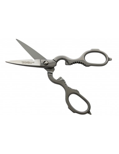 Stainless Steel Come Apart Kitchen Scissors 8" with PVC Case - Tenartis Made in Italy