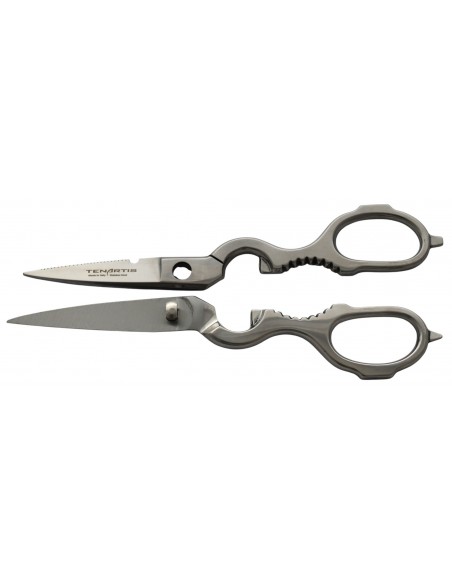 Forbici da Cucina Professionali in Acciaio Inox Smontabili 20 cm con Custodia in PVC - Tenartis Made in Italy