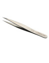 Pinzetta Professionale Appuntita Inox con Custodia in PVC - Tenartis Made in Italy