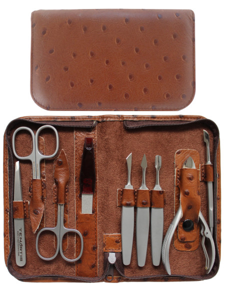 Set Manicure e Pedicure Professionale 9 Pezzi Inox | Tenartis Shop