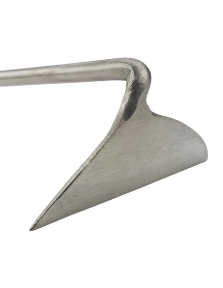 Zappa a Mano Professionale "Schrepel" 10 cm in Acciaio Inossidabile (Mano Destra) - Sneeboer Made in Holland