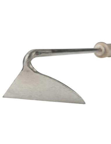 Binette à Main "Schrepel" 10 cm en Acier Inoxydable (Droitier) - Sneeboer Made in Holland