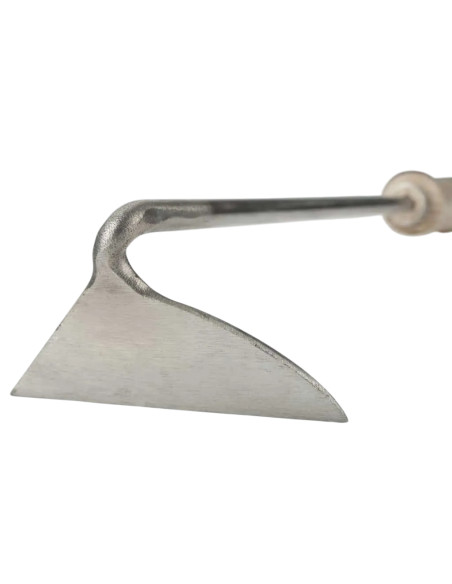 Zappa a Mano Professionale "Schrepel" 10 cm in Acciaio Inossidabile (Mano Destra) - Sneeboer Made in Holland